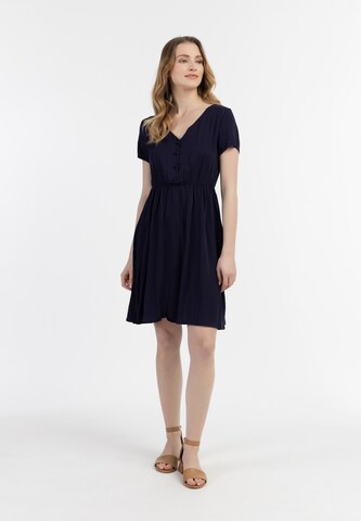 usha BLUE LABEL Zomerjurk in Blauw