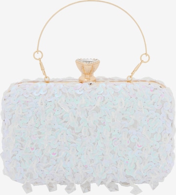 Pochette di faina in bianco: frontale