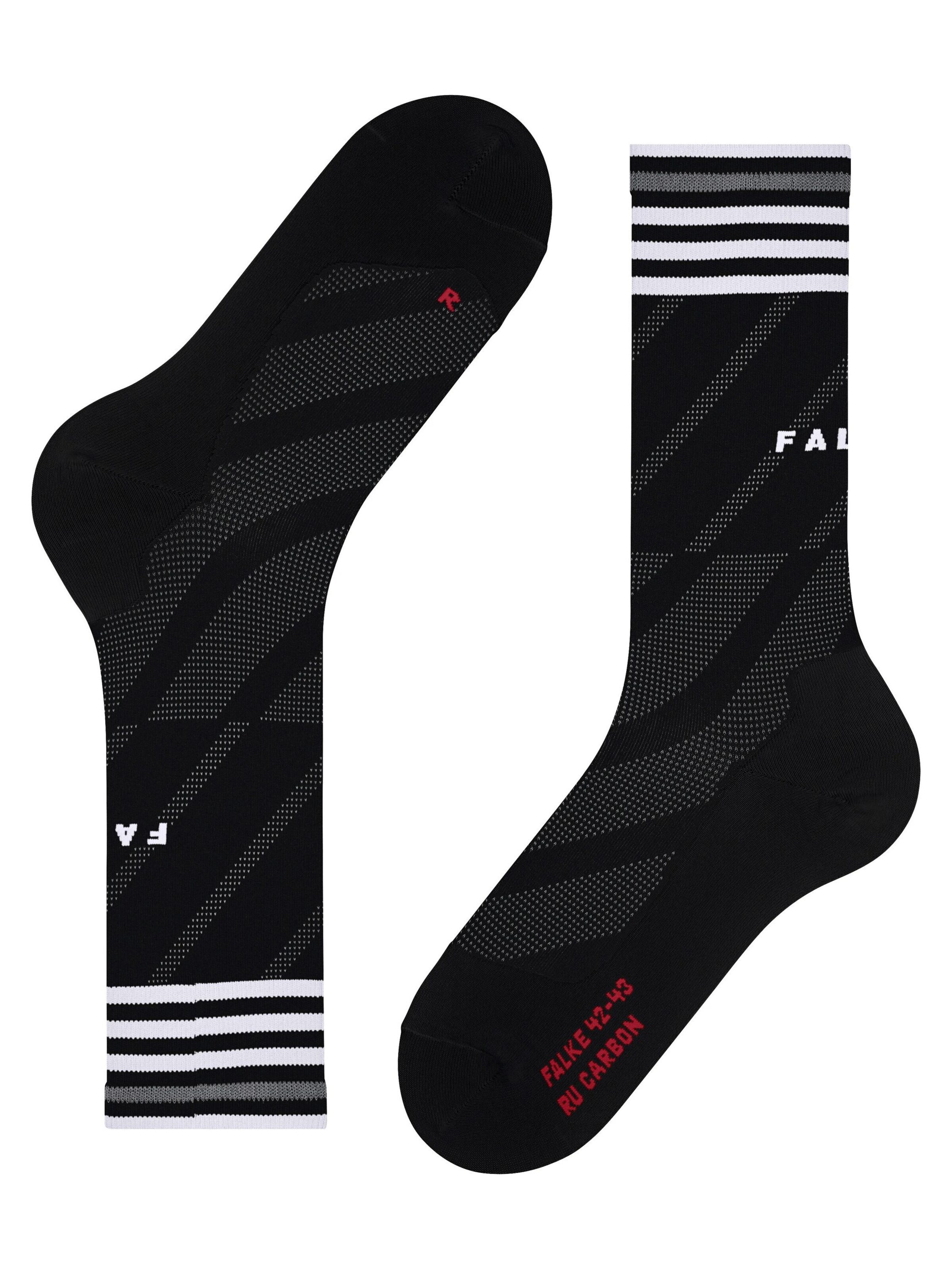 FALKE Athletic Socks 'RU Ultralight' in Black