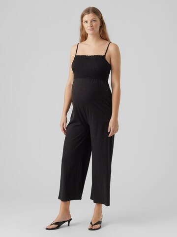 MAMALICIOUS Jumpsuit 'ROCO' in Zwart: voorkant