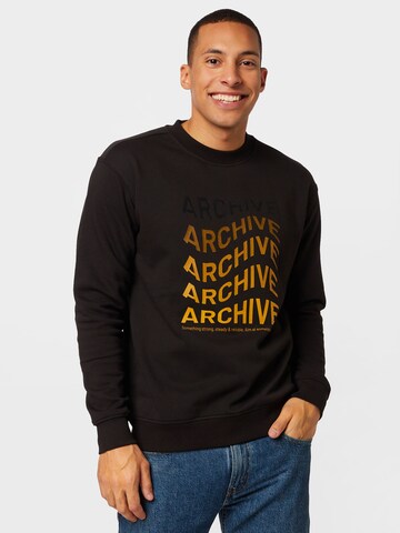 !Solid Sweatshirt 'Darcio' in Black: front