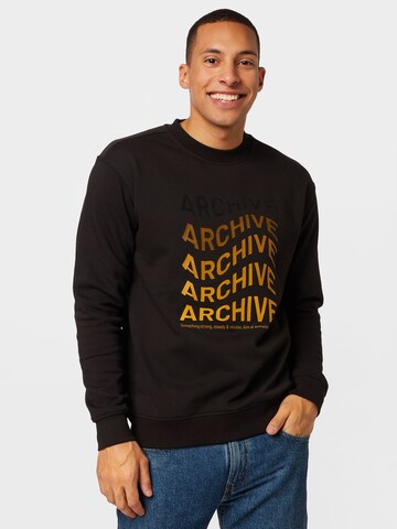 !Solid - Sweatshirt 'Darcio' em preto: frente