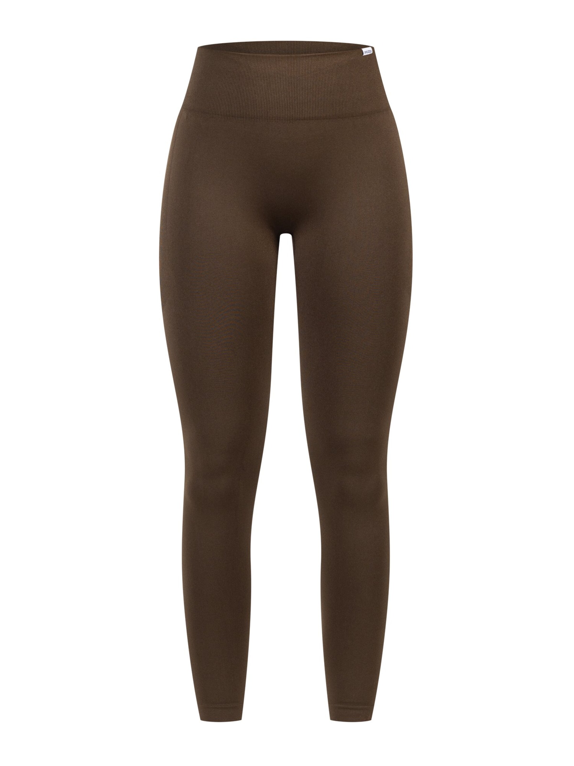 Smilodox Leggings in Bruin: voorkant