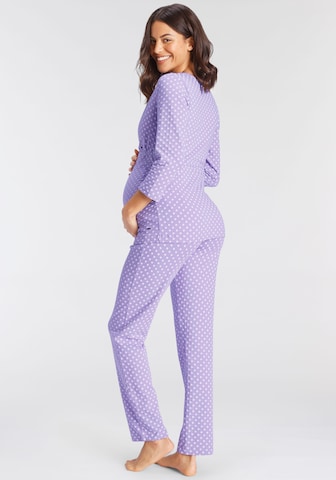 Pyjama LASCANA en violet