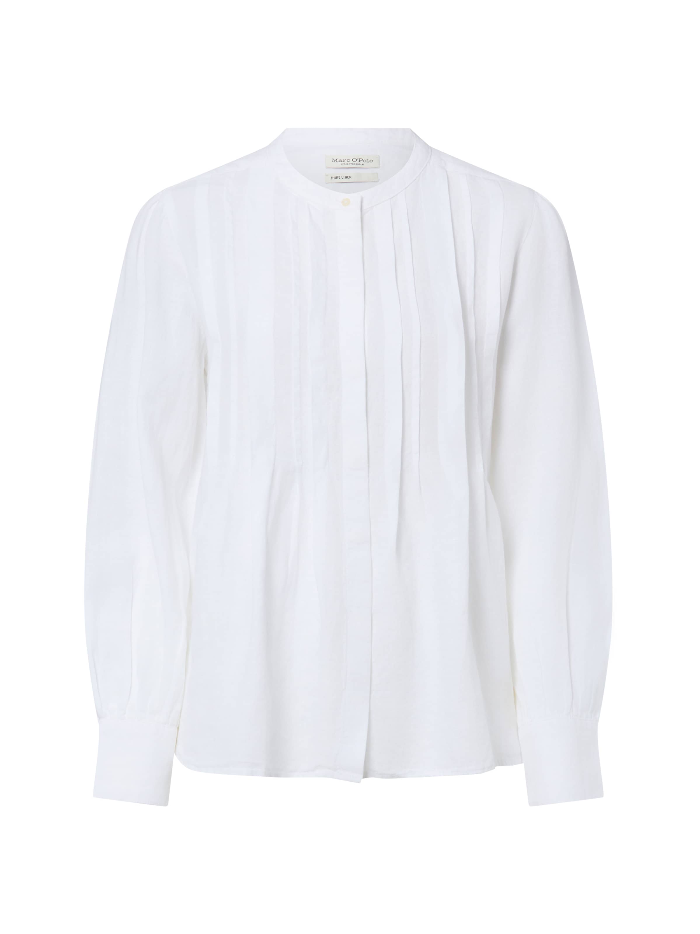 Marc O'Polo Bluse in Weiß: Vorderseite