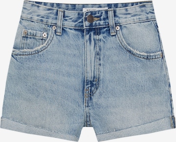 Pull&Bear Slimfit Jeans i blå: framsida