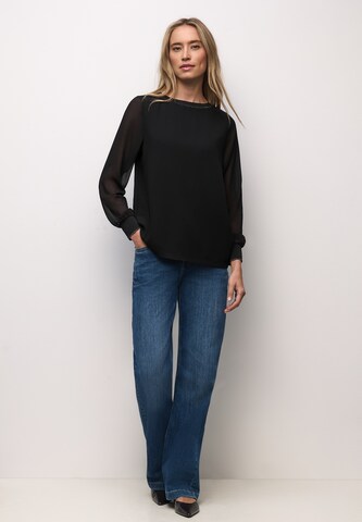 STREET ONE Shirt in Schwarz