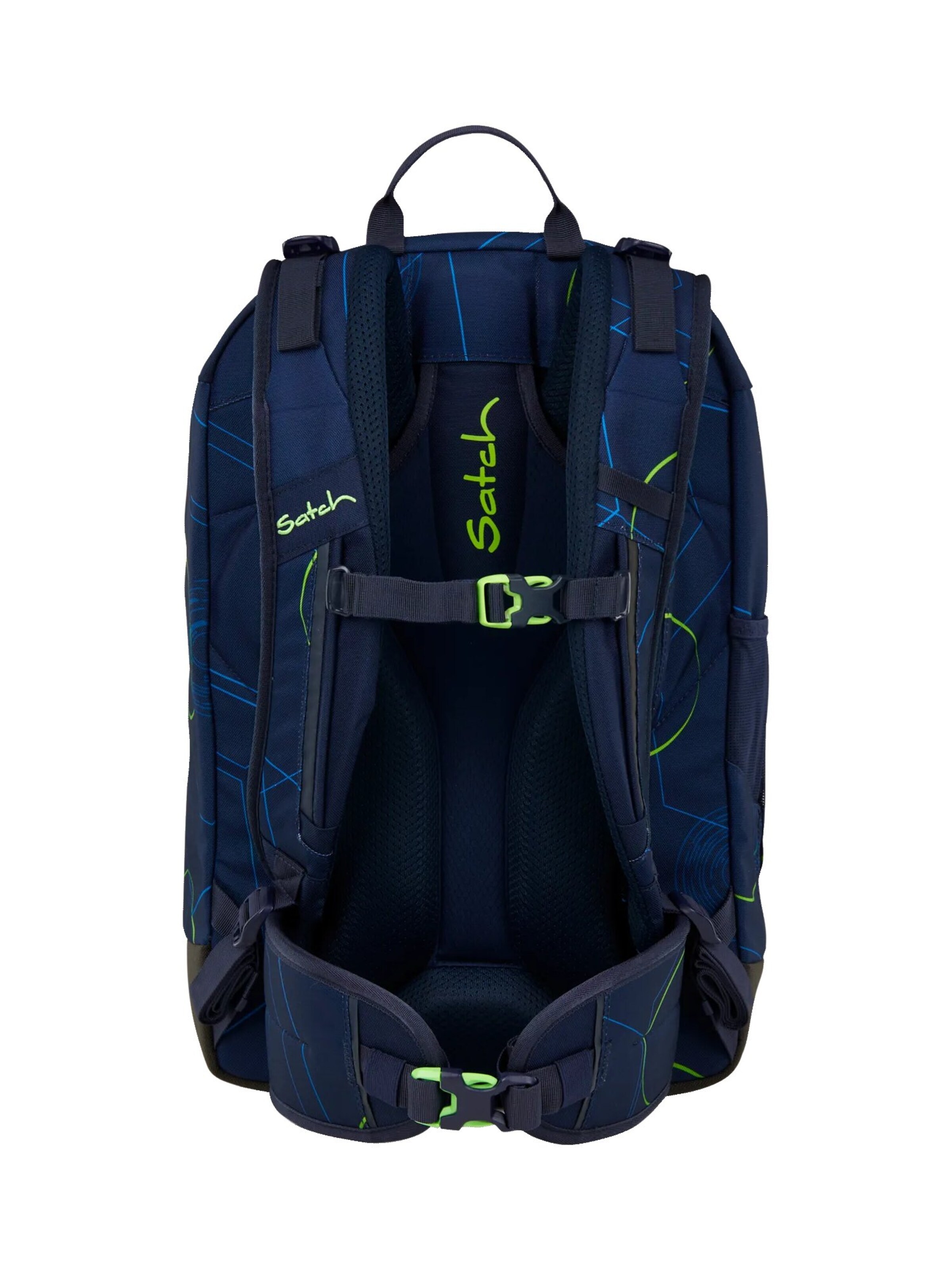 Satch Backpack 'Schulrucksack air' in Blue