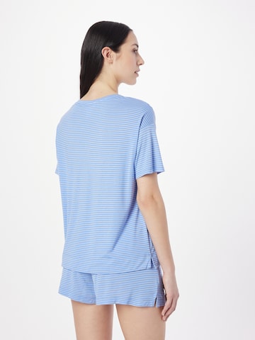 Lauren Ralph Lauren - Pijama de pantalón corto en azul