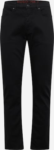 HUGO Red Slim fit Jeans 'HUGO 708' in Black: front
