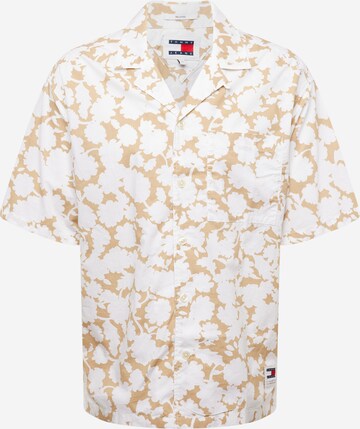 Tommy JeansComfort Fit Košulja - bijela boja: prednji dio