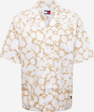 Tommy Jeans Hemd in beige / navy / weinrot / weiß, Produktansicht