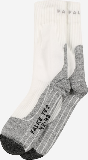 FALKE Sportsocken in graumeliert / schwarz / weiß, Produktansicht