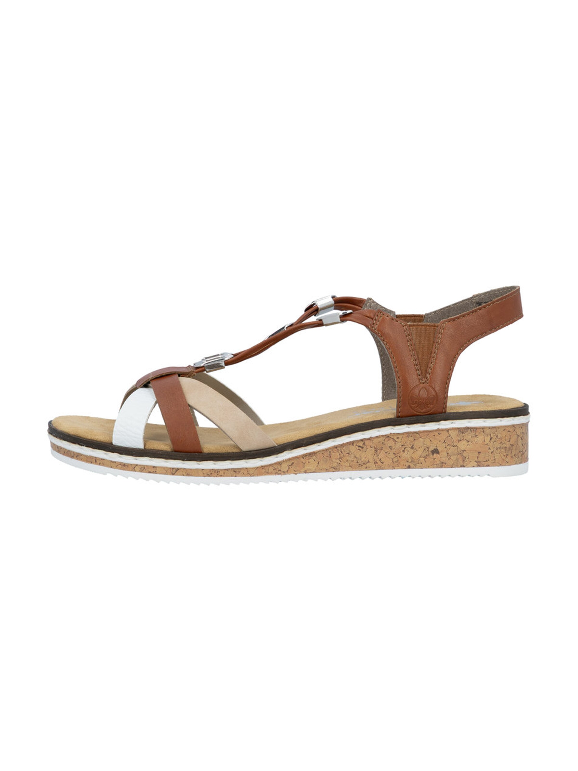 Rieker Sandals 'V3657' in Brown