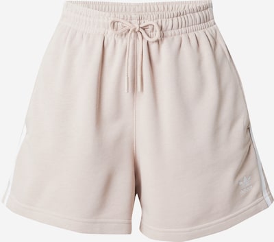 ADIDAS ORIGINALS Pants '3S' in Taupe / White, Item view