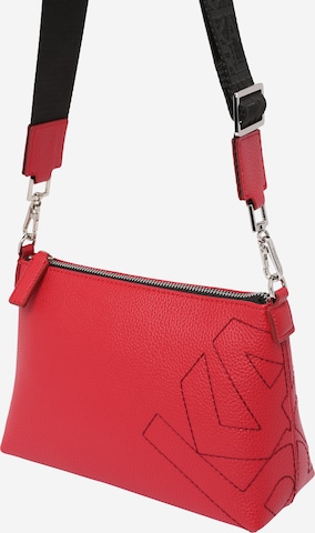 Karl Lagerfeld Crossbody Bag in Red: front