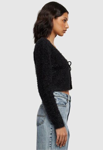 Urban Classics Knit Cardigan in Black