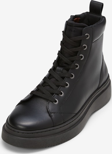 Marc O'Polo Schnürboots in schwarz, Produktansicht