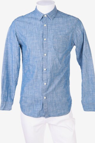 SELECTED HOMME Button Up Shirt in S in Blue: front
