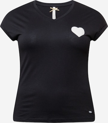 Key Largo Shirt in Zwart: voorkant