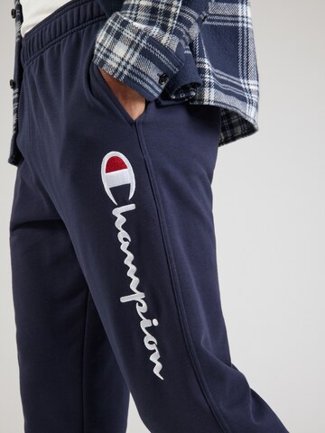 Champion Authentic Athletic ApparelTapered Hlače - plava boja