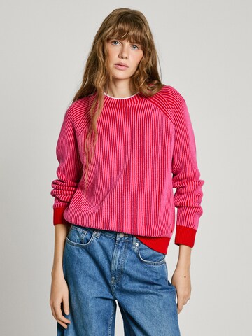 Pepe Jeans Pullover 'PALMA' in Pink: Vorderseite