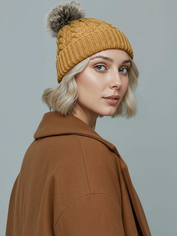 Neverless Beanie 'Model 36943' in Yellow