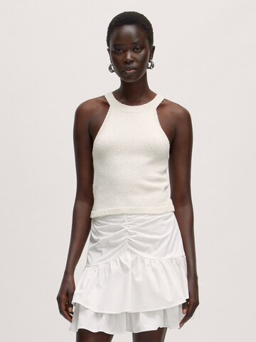 EDITED Top 'Yandra' in Beige: voorkant