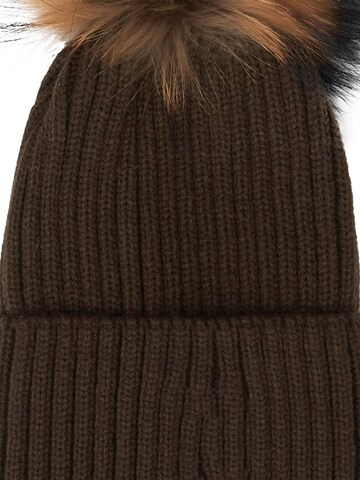 Refrigiwear Beanie 'SNOWFLAKE' in Brown