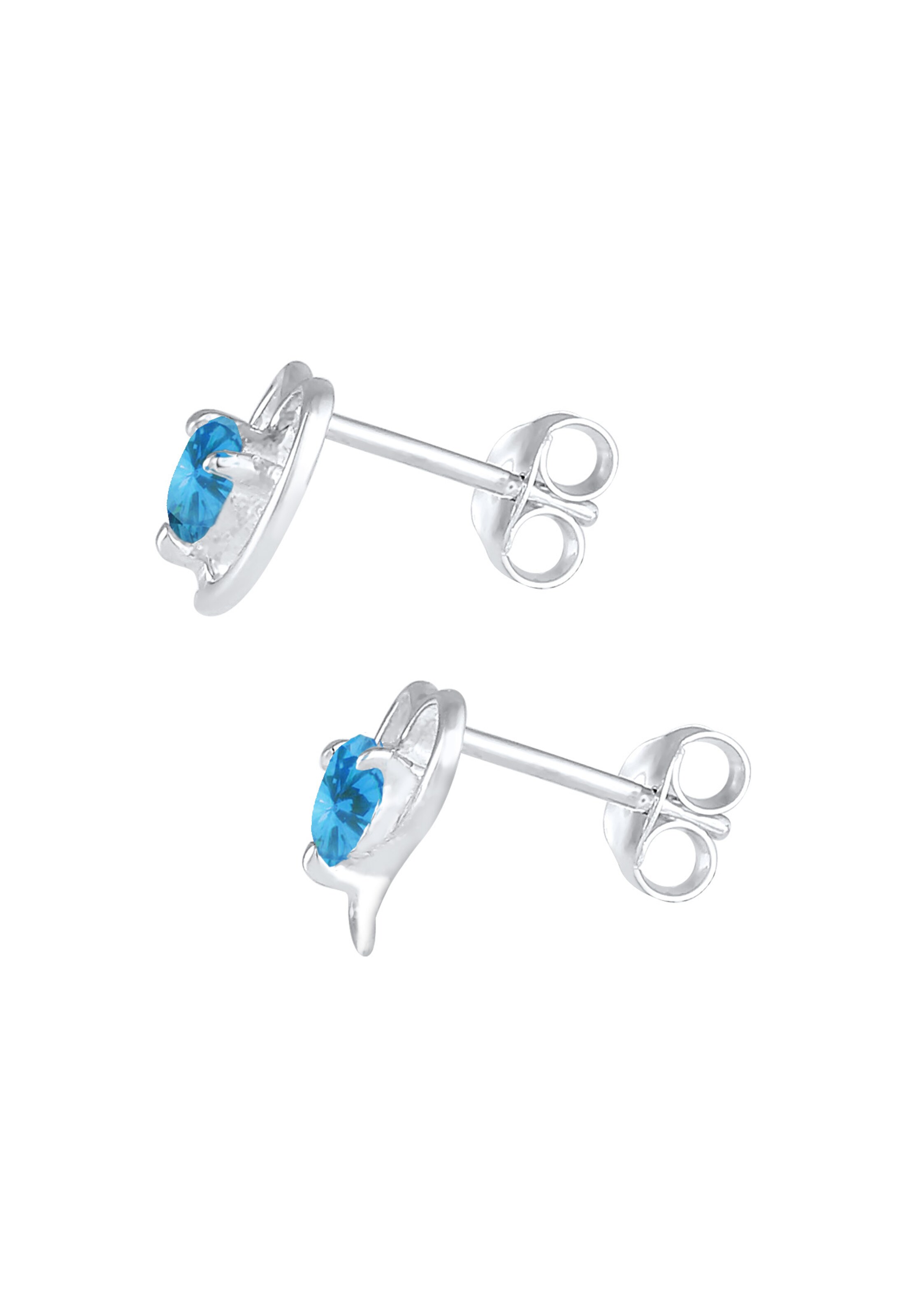 ELLI Earrings 'Herz' in Silver