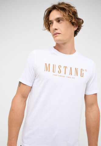 MUSTANG Shirt 'Austin' in White