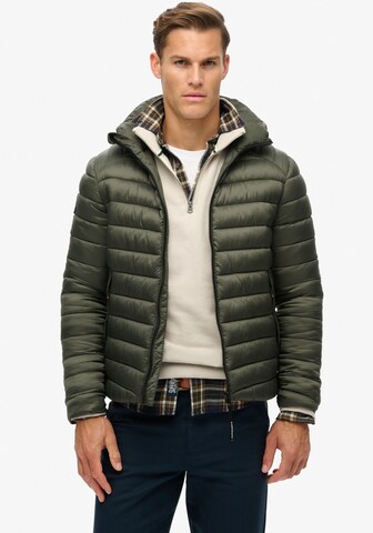 Superdry Functionele jas 'Fuji' in Groen: voorkant
