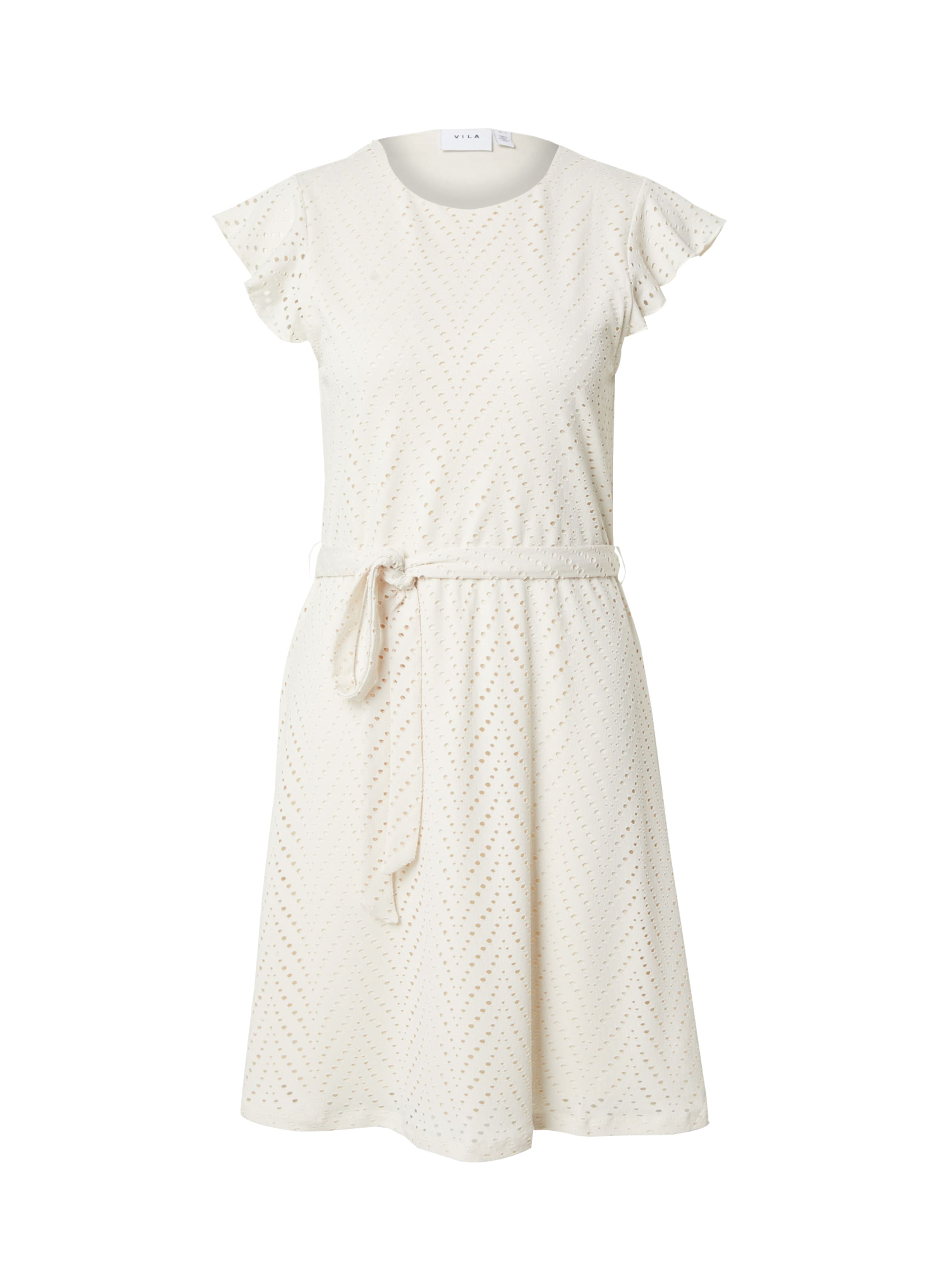 VILA Kleid 'VIDelaila' in Grau: Vorderseite