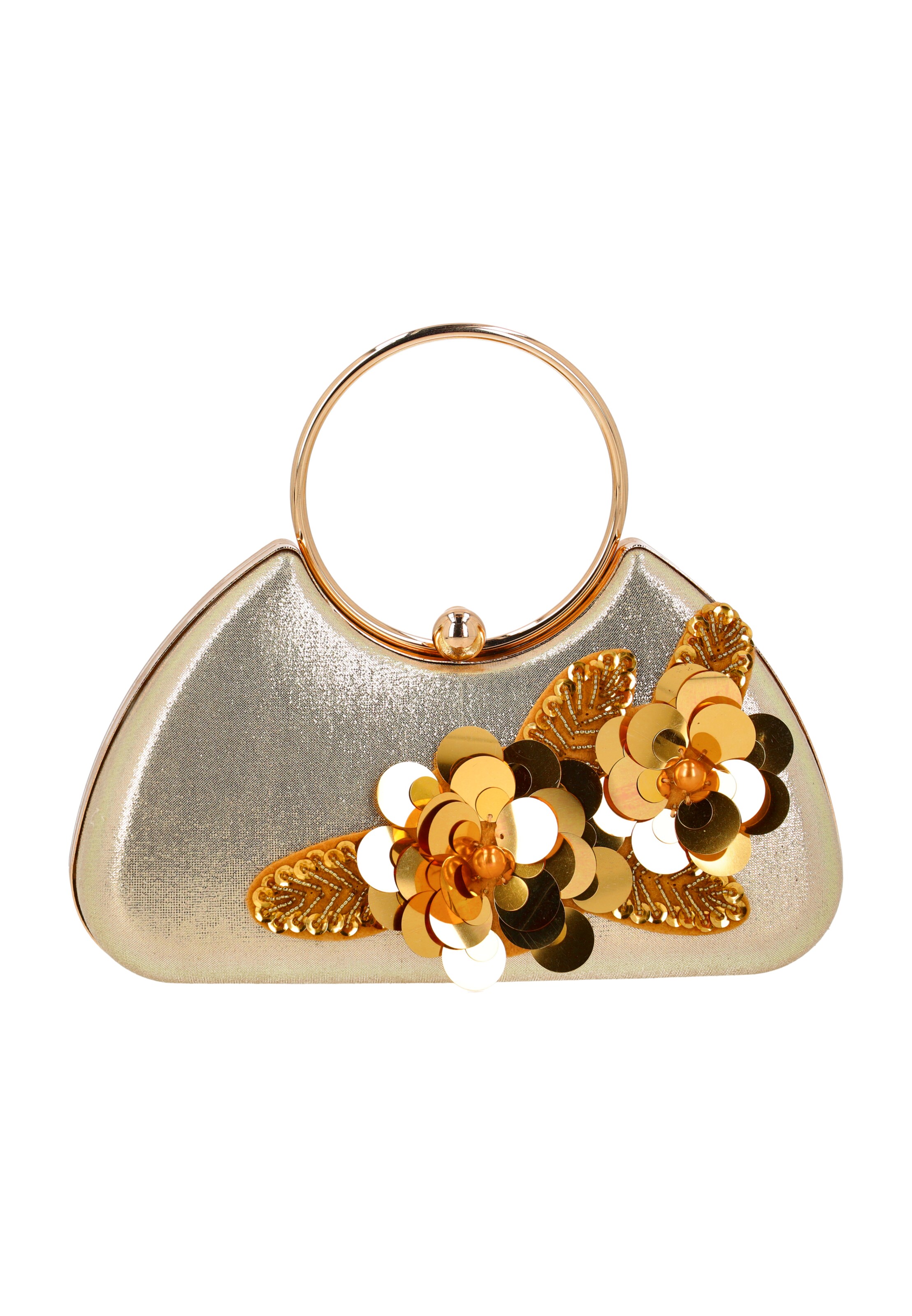 Usha Sacs à main en or / noir, Vue avec produit