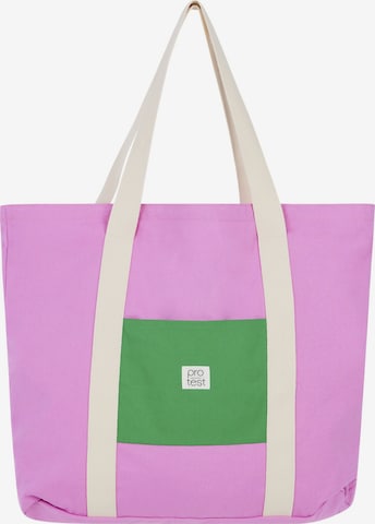 PROTEST Strandtasche 'PRTSouth' in Pink: Vorderseite