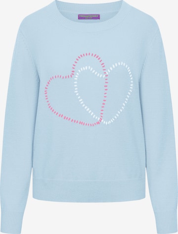 Frieda & Freddies NY Pullover in Blau: Vorderseite