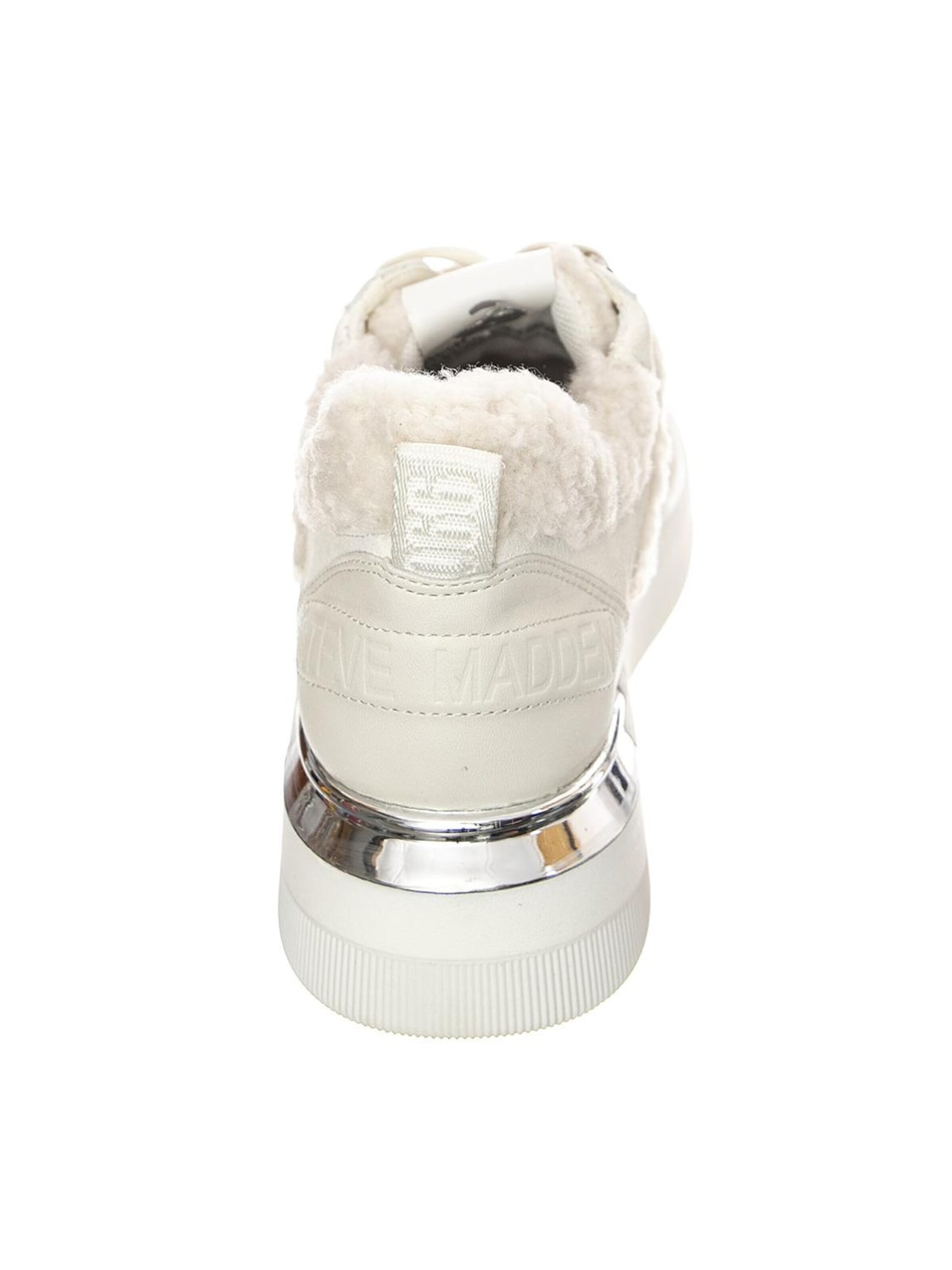 Sneaker bassa 'Womens Grandiose Bone / Multi Lace-Up Low-Profile Shoes' di STEVE MADDEN in bianco