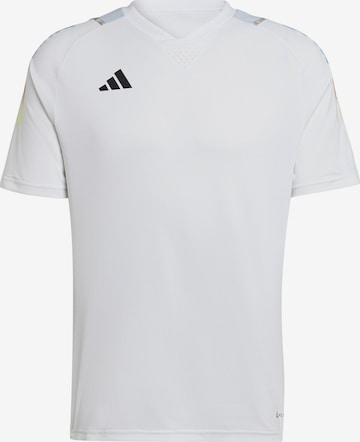 ADIDAS PERFORMANCE Funktionsskjorte i hvid: forside