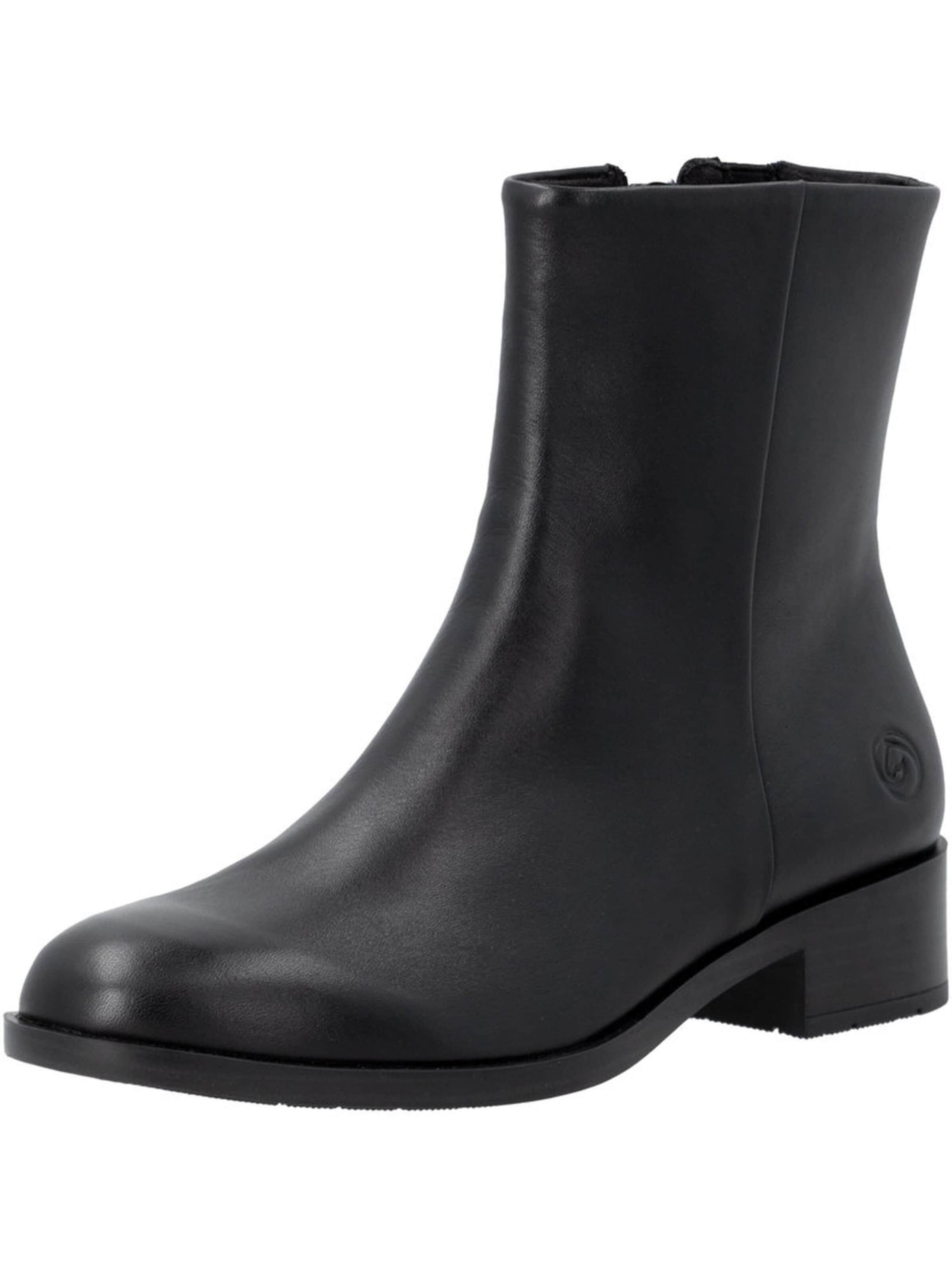 REMONTE Booties 'Remonte Remonte Stiefelette Glattleder Schwarz' in 37 in Black, Item view