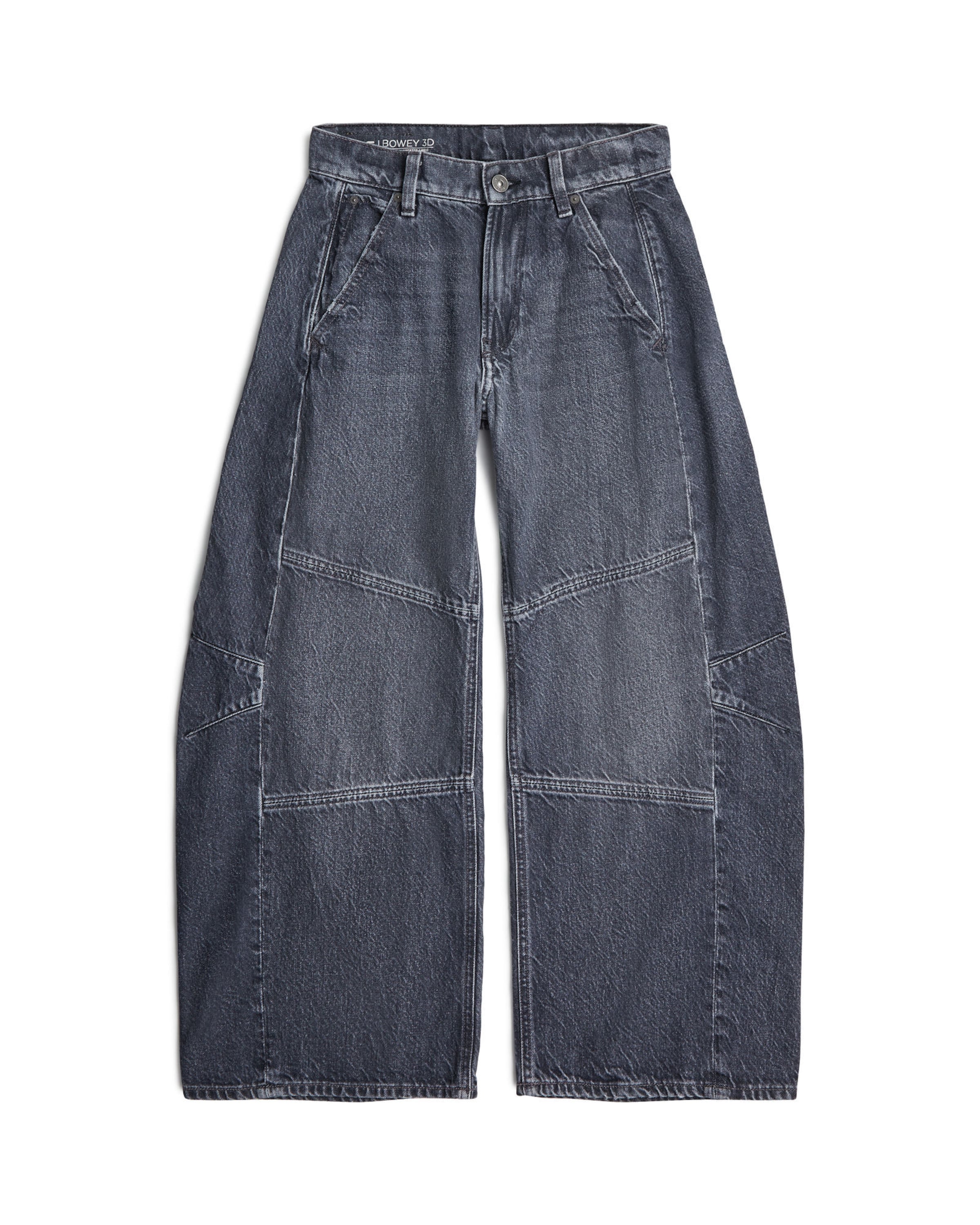 G-STAR Loosefit Jeans 'Girls Bowey Extreme Carpenter Jeans' in Blauw: voorkant