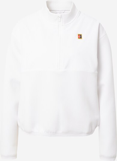 NIKE Sport sweatshirt i gul / röd / off-white, Produktvy