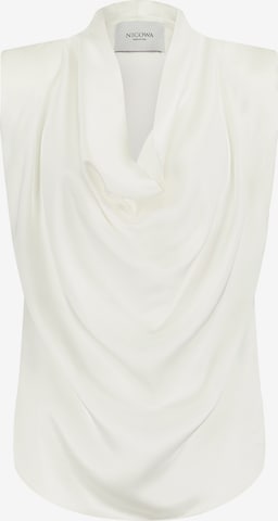 Nicowa Blouse in White: front