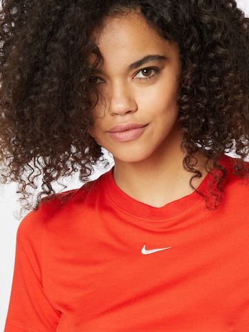 oranžinė Nike Sportswear Marškinėliai 'Essential'