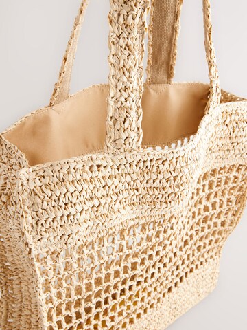 Next Shoppingväska i beige