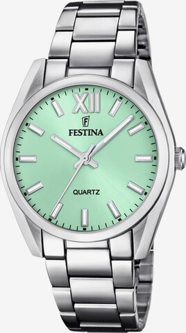 Montre à affichage analogique 'Watch Boyfriend Collection' FESTINA en vert : devant