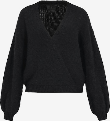 DreiMaster Klassik Oversized neulepaita värissä musta: etupuoli