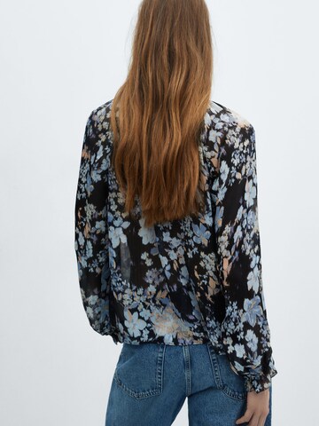 MANGO Bluse 'CORDOBA2' i sort