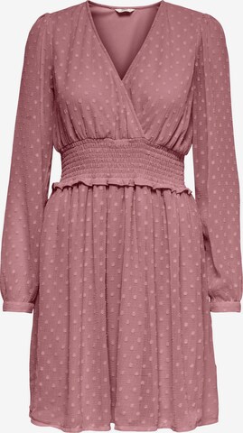 ONLY - Vestido 'Ella' em rosa: frente