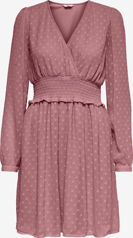 Robe 'Ella' ONLY en rose : devant