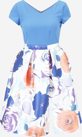 Closet London Φόρεμα κοκτέιλ σε μπλε: μπροστά